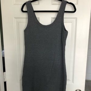 Grey knit dress! fashion nova!